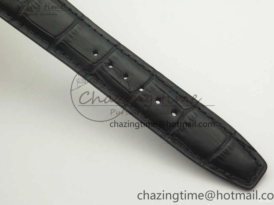 MIROTIME 0422 Thermal Portuguese Real PR Real Annual Calendar IW503501 RG ZF 1:1 Best Edition White Dial on Black Leather Strap A 7150